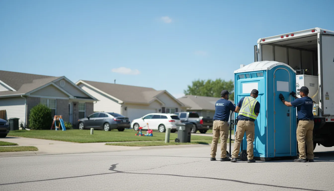 Standard Porta Potty Rentals in Hillsdale, MI near me